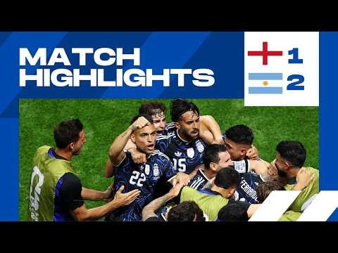 Argentina vs England Match Highlights | Messi Inspires Late Comeback by Argentina | Spain | N18G