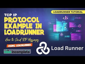 TCP IP Protocol Example in LoadRunner | How to Send TCP Messages using LoadRunner