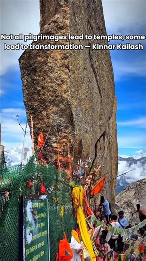 Kinnar Kailash: Sacred abode of Mahadev, where legends live and Himalayas whisper 🕉️⛰️