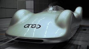 Auto Union Type C Stromlinie wind tunnel