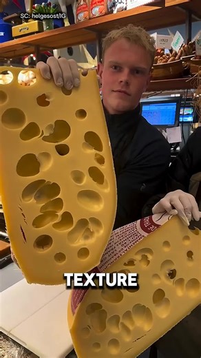 How Emmental Cheese is Sliced Smoothly