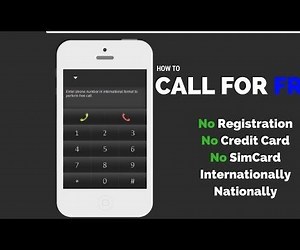 How to Call for FREE From PC to Mobile - Worldwide!
