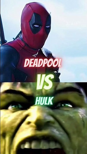 Deadpool Vs Hulk #xmen #deadpool #marvel #hulk #shorts