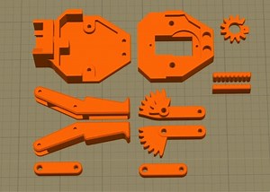 Parallel Gripper for EEZYbotARM MK2 #3Dprinting #3DThursday