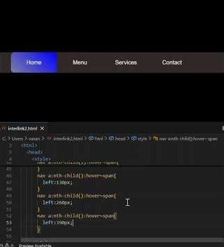 Navbar using html and css #html #css #coding #frontendcourse #webdevelopment