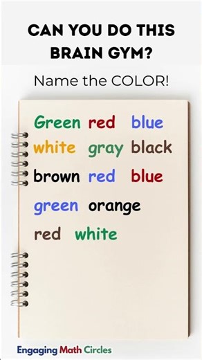 Can You Name the Color? 🧠 Brain Gym Test (Your Brain Will Lag!) #BrainGym #NameTheColor
