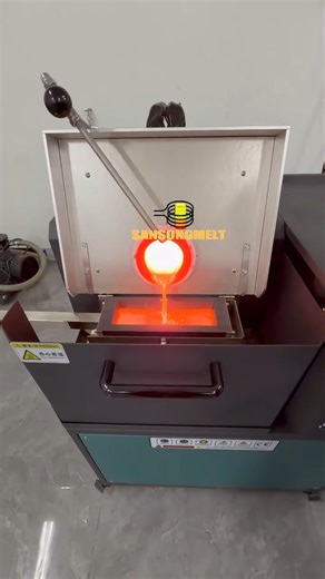 SanSongMelt-20kgGold Melting Machine Gold Silver Induction Melting Furnace Smelting Machine | SanSong Melt