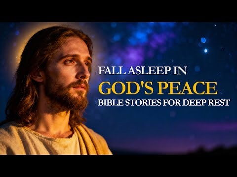 😴 Fall Asleep in God's Peace | Abide Sleep Meditation & Bible Stories for Deep Rest