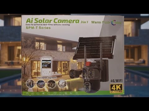 Active Pixel 4G AI 3 Lens Camera📸 Set up ! ☀️ EASY Way to Install the Solar CCTV Sim Card App Set up