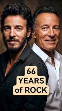 Bruce Springsteen: The Evolution of "The Boss" (1960 – 2026) | Rock legend #shorts