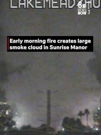 Sunrise Manor Fire Footage: Early Morning Incident