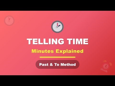 Telling Time in English: Learn Minutes Past and To Method