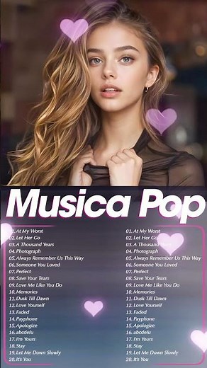 Top Canciones Pop en Inglés 2025 🎧 Lo Más Escuchado #englishsongs #musicapop #popmusic2025