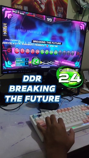 Pump it up PC - Breaking the Future D24 #pumpitup #arcade #osu #ddr #ddrtiktok #rhythmgame