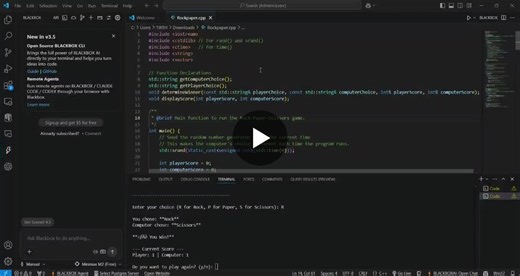 Rock, Paper, Scissors: A Simple Game, A Powerful DSA Lesson Check out my latest video where I implement the classic Rock, Paper, Scissors game using Data Structures and Algorithms (DSA) in… | Het Vaghela