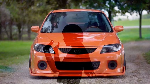 国内最便宜的JDM改装  马自达323