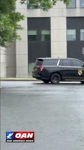 President Trump leaves Walter Reed Medical Center after his annual medical and dental exams