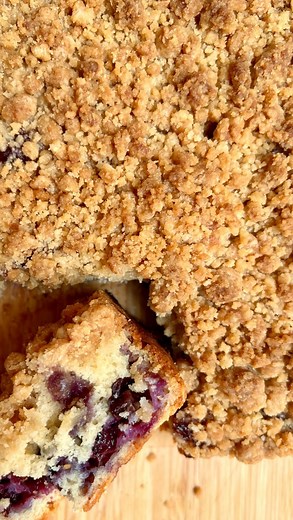 17K views · 77 reactions | Blueberry coffee cake sitch (also sometimes referred to as a buckle). Recipe linked in my bio - just sub bloobs for the cranberries. The end and bye. | Jessie Sheehan Bakes | Facebook