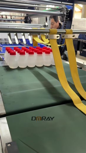 milk beverage one piece heat shrink wrapping machine,output 30-35 packs per minute #packagingmachine #packingmachine #factory #shrinkwrapping #wrappingmachine