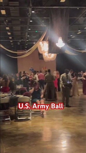 The U.S. Army Ball formal evening event for Soldiers to celebrate Army history, traditions and honor