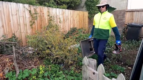 We removed everything, even a kitchen sink! 🛠️