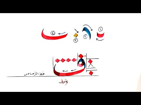 حرف الفاء | بخط النسخ