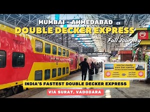 Mumbai Ahmedabad Double Decker Express Journey | 12931 | Full Journey