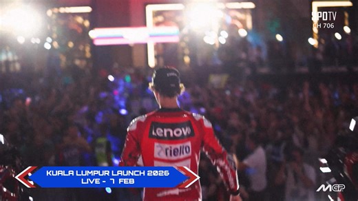 2026 MotoGP season begins now! Catch the official launch on Unifi TV, rider reveals, and exclusive moments from the MotoGP world. 📺 SPOTV 2 (CH 707) 🕛 7 Feb 2026 | 7:30 PM Subscribe to Sports pack now and experience the best MotoGP moments exclusively on Unifi TV. More info at unifi.com.my/tv #UnifiTVSports #Unifi | Team Malaysia
