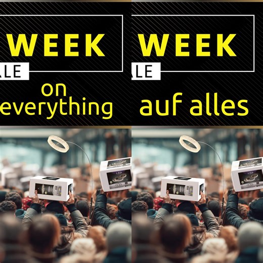 ✨ BLACK WEEK bei GLOBO LIGHTING! ✨ Ab sofort und nur für kurze Zeit erhalten Sie bei uns einen zusätzlichen 20%igen Rabatt auf alle lagernden Artikel – sogar auf bereits reduzierte Leuchten. 🔥 Ob stimmungsvolle Wohnraumbeleuchtung, moderne Trendlampen oder elegante Highlights für besondere Momente – in unserer Black Week findet ihr alles, was euer Zuhause zum Strahlen bringt. Ihr Einkaufsvorteil wird beim Bestellvorgang automatisch geltend gemacht. _____________________________ ✨ BLACK WEEK at 