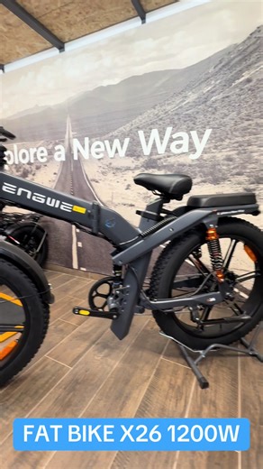Explore the FAT BIKE ENGWE X26 1200W Features