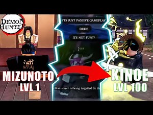 PROGRESSING FROM LVL 0 - 100 IN DEMON HUNTER! (+ GUIDE)