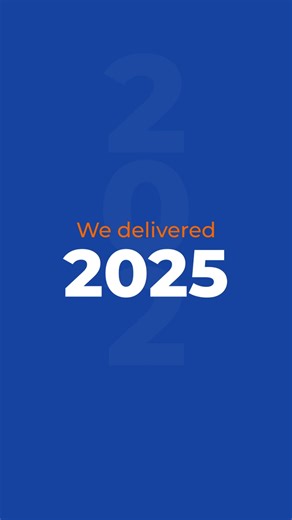 The Courier Guy on Instagram: "This is our 2025, wrapped. 💙🧡 Thanks for the trust, journeys and every parcel you let us carry."