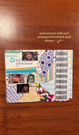 throwback junk journal (part 3) ᰔ ᰔ ᰔ ᰔ ᰔ ᰔ ᰔ ᰔ ᰔ ᰔ ᰔ ᰔ I’m having so much fun going through my big box of junk to create these spreads. lots of old memories coming back up !! #junkjournal #junkjournalwithme #junkjournalideas #junkjournalasmr