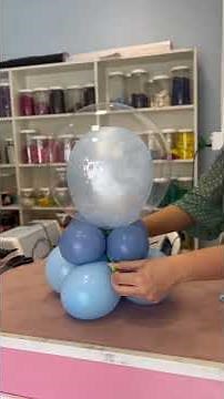 Como fazer um arranjo de balão personalizado em casa