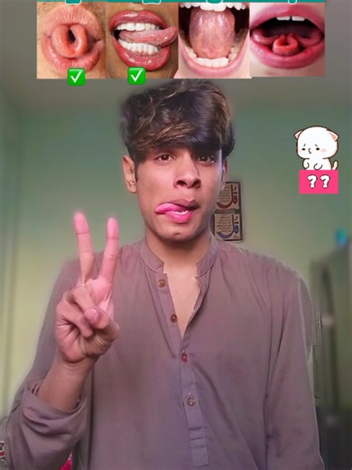 Mouth Challenge: Can You Do It? 😬👅