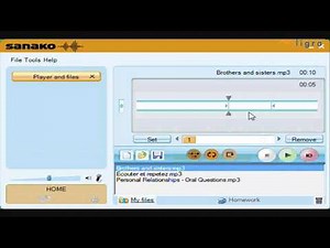 Sanako Study 700/1200 - How to Use the Student Player