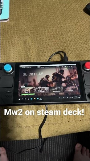 Call of duty MW2 on steam deck