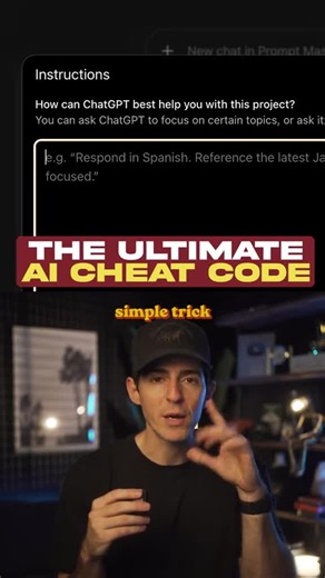 23K views · 225 reactions | This AI Master Prompt will make you 100x better at using any AI tool #ai #artificialintelligence #tech #technology #techtok #future #chatgpt #openai #prompt cc:kanekallaway | AI Mastery | Facebook