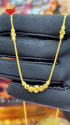Ball Necklace Design by Pthanam Jewellers