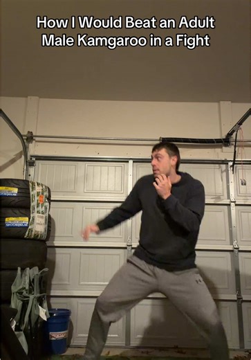 Lmk what you think in the comments. Sorry I’m so out of breath this was my fifth take #fight #kangaroo