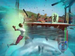 Aquarium Carnage (Jaws Unleashed Gameplay)