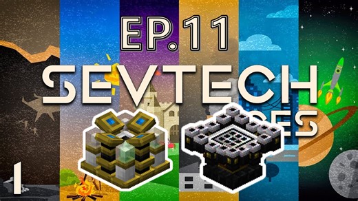 五彩祭坛 星能力与旅行地图！迈入第三纪元！【SevTech Ages | EP.11】