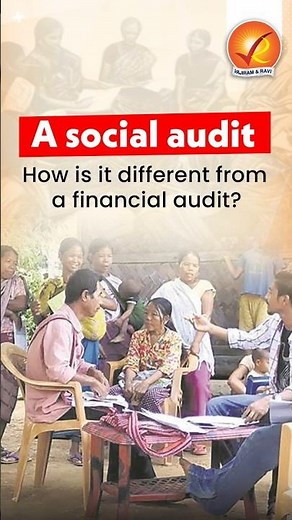 A social audit: How is it different from a financial audit?