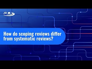 How do scoping reviews differ from systematic reviews?