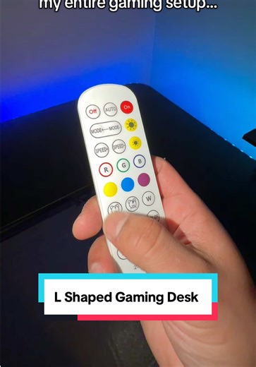 RGB L Shaped Gaming Desk for Ultimate Setup