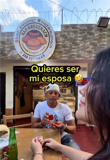 Le pedí que se casara conmigo 🤣 #tendencia #reels #viral