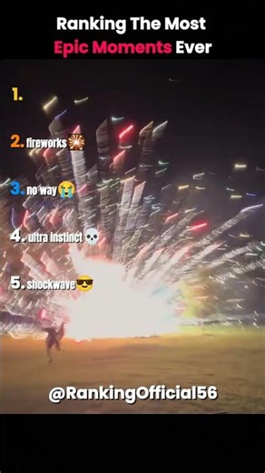 RANKING THE MOST EPIC MOMENTS EVER 🔥😳