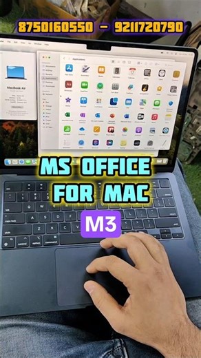 Microsoft Office for MacBook M3 #macbookair #macbookpro