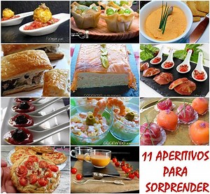 ENTRANTES Y APERITIVOS ORIGINALES - ¡Para todos los gustos!