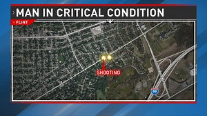 VIDEO: Police looking for suspect after man was shot in Flint. DETAILS: https://nbc25news.com/news/local/22-year-old-in-critical-condition-after-shooting-in-flint | Mid-Michigan NOW